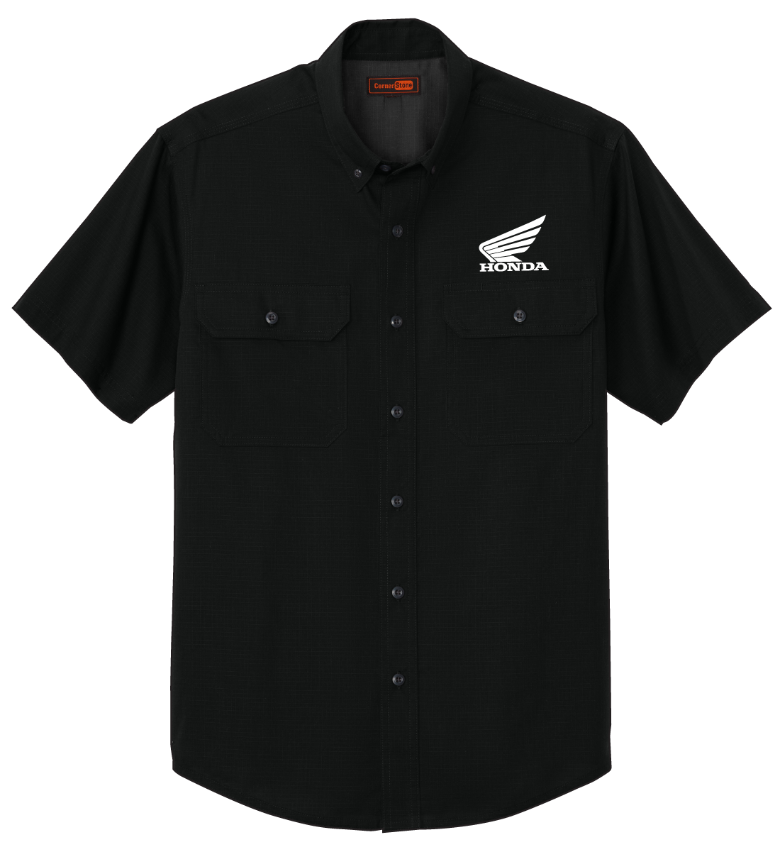 Honda Powersports Short Sleeve Work Shirt - Image 3